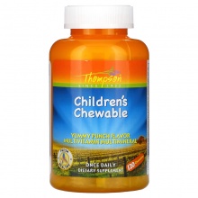 Витамины Thompson Children`s Chewable 120 жевательных таблеток