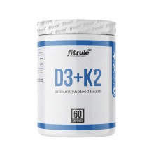 Витамины FitRule Vitamin D3+K2 60 капсул